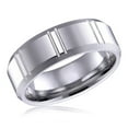 thumbnail image 1 of Bague tungstène 8 mm pour homme, 1 of 4