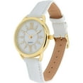 thumbnail image 2 of Montre  pour femme avec bracelet blanc, 2 of 2