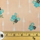 Tissu pré-coupé Fat Quarter de Fabric Creations à motif de fleurs et flèches – image 1 sur 1