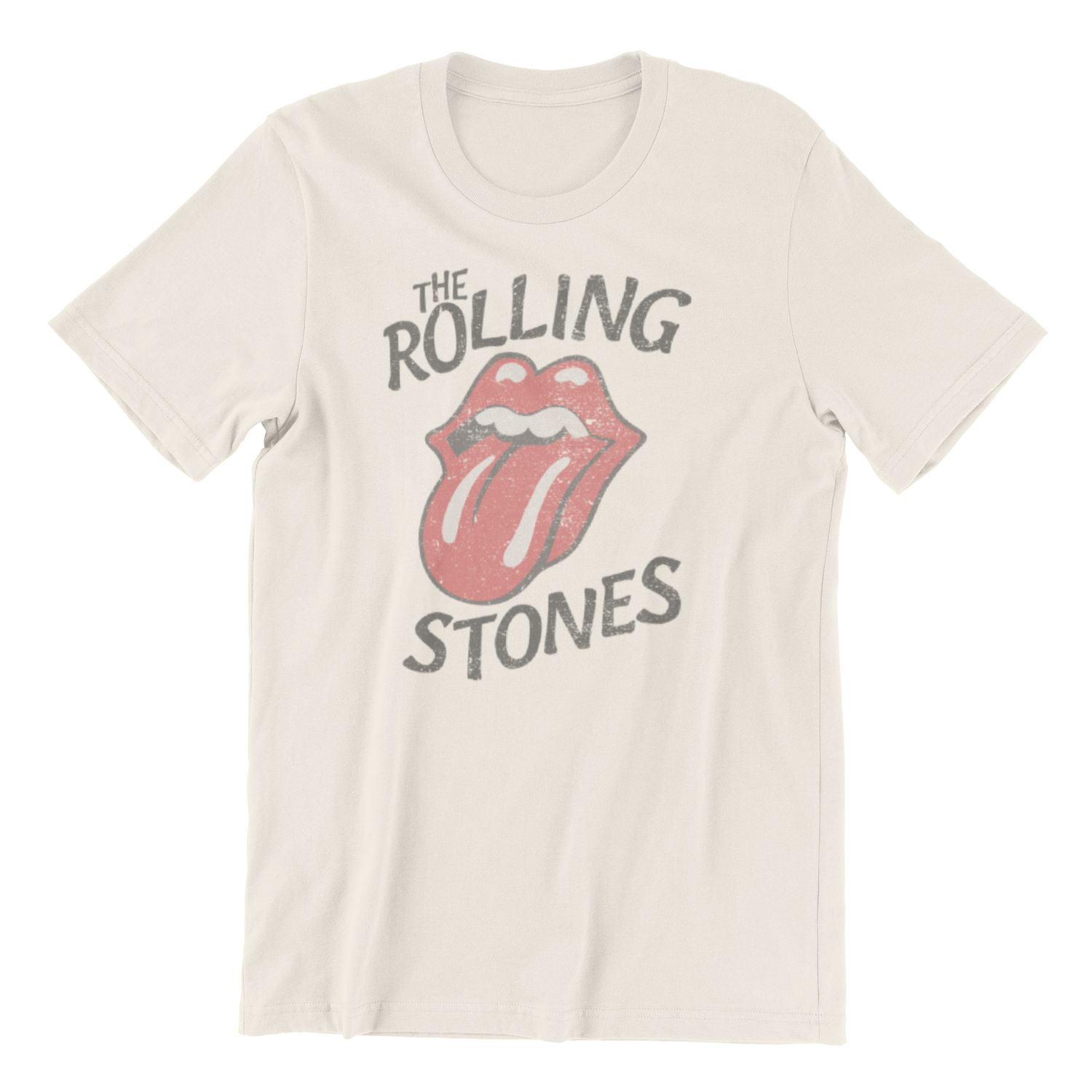 Rolling Stones Tee shirt femme. Ce t-shirt à manches courtes et col rond pour femme peut facilement être porté avec votre jean ou votre bas préféré et
