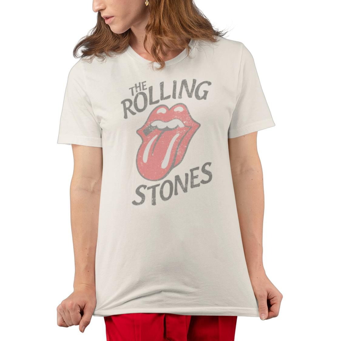 Rolling Stones Ladie's tee shirt. This short sleeve crew neck tee shirt for women can easily be worn with your favorite jeans or bottom and