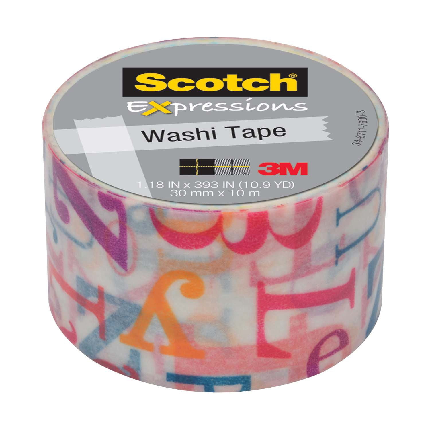 Scotch® Expressions Carnival Washi Tape Walmart Canada