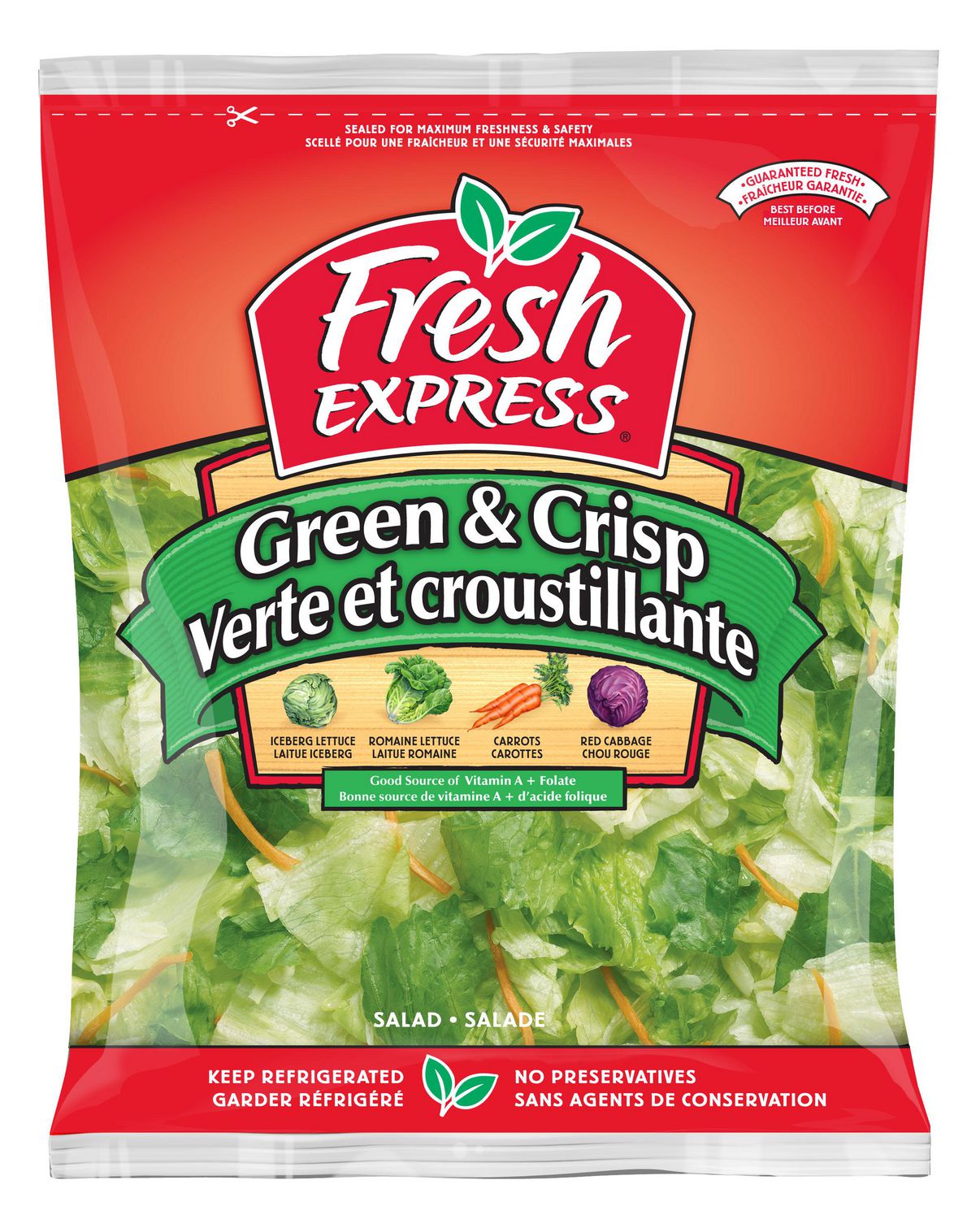 Fresh Express Green & Crisp Salad 