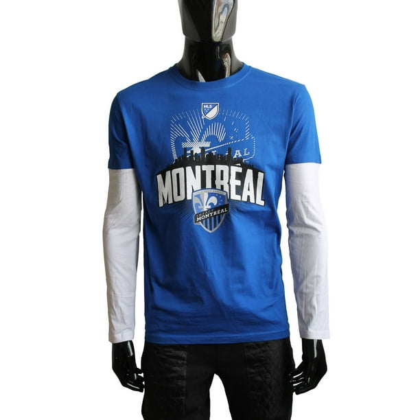 T-Shirt à manches longues Major League Soccer Impact de Montréal pour hommes