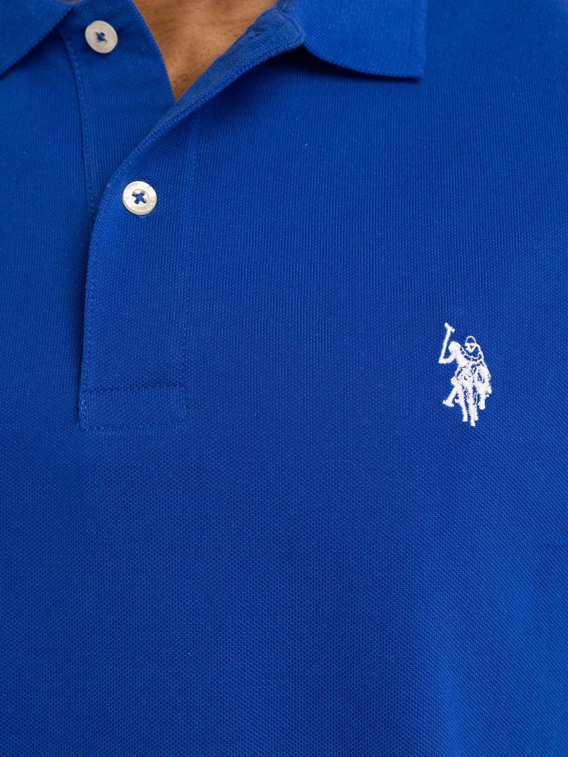 U.S. Polo Assn. Men's Solid Interlock Short Sleeve Polo, Interlock Polo Shirt