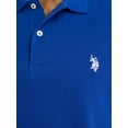 thumbnail image 3 of U.S. Polo Assn. Men's Solid Interlock Short Sleeve Polo, 3 of 4