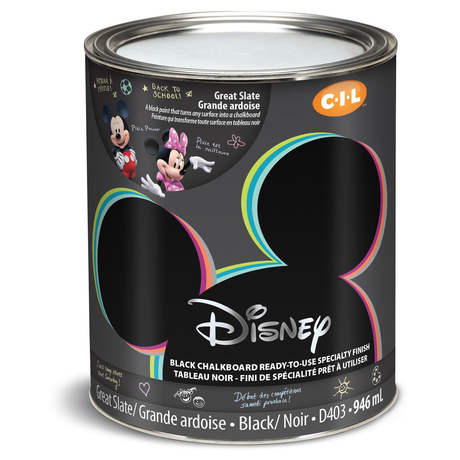 Disney Great Slate Specialty Finish - BLACK