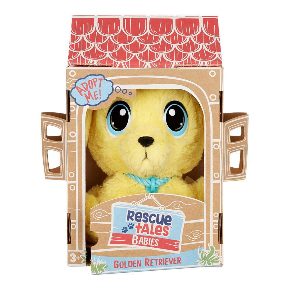 Rescue Tales Babies - Golden Retriever | Soft Cuddly Plush