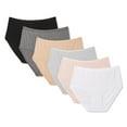thumbnail image 2 of George Women's Rib Brief 6-Pack, 2 of 2