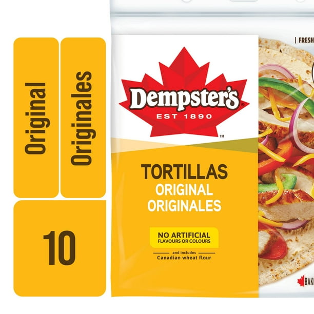 Dempster’s Original Large Tortillas, 610 g 610&nbsp;g