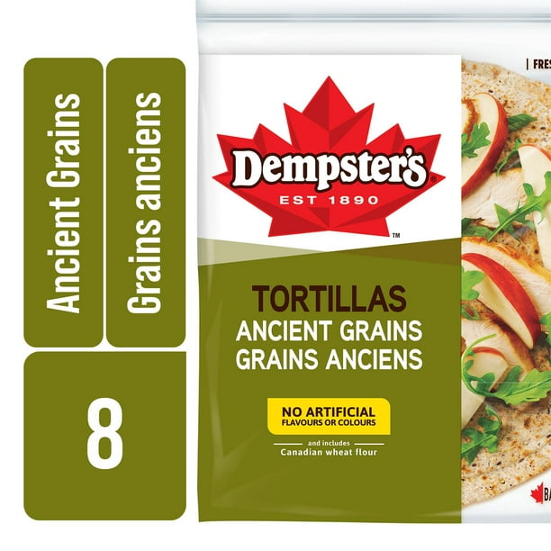 Dempster’s Ancient Grains Large Tortillas, 488 g 488&nbsp;g