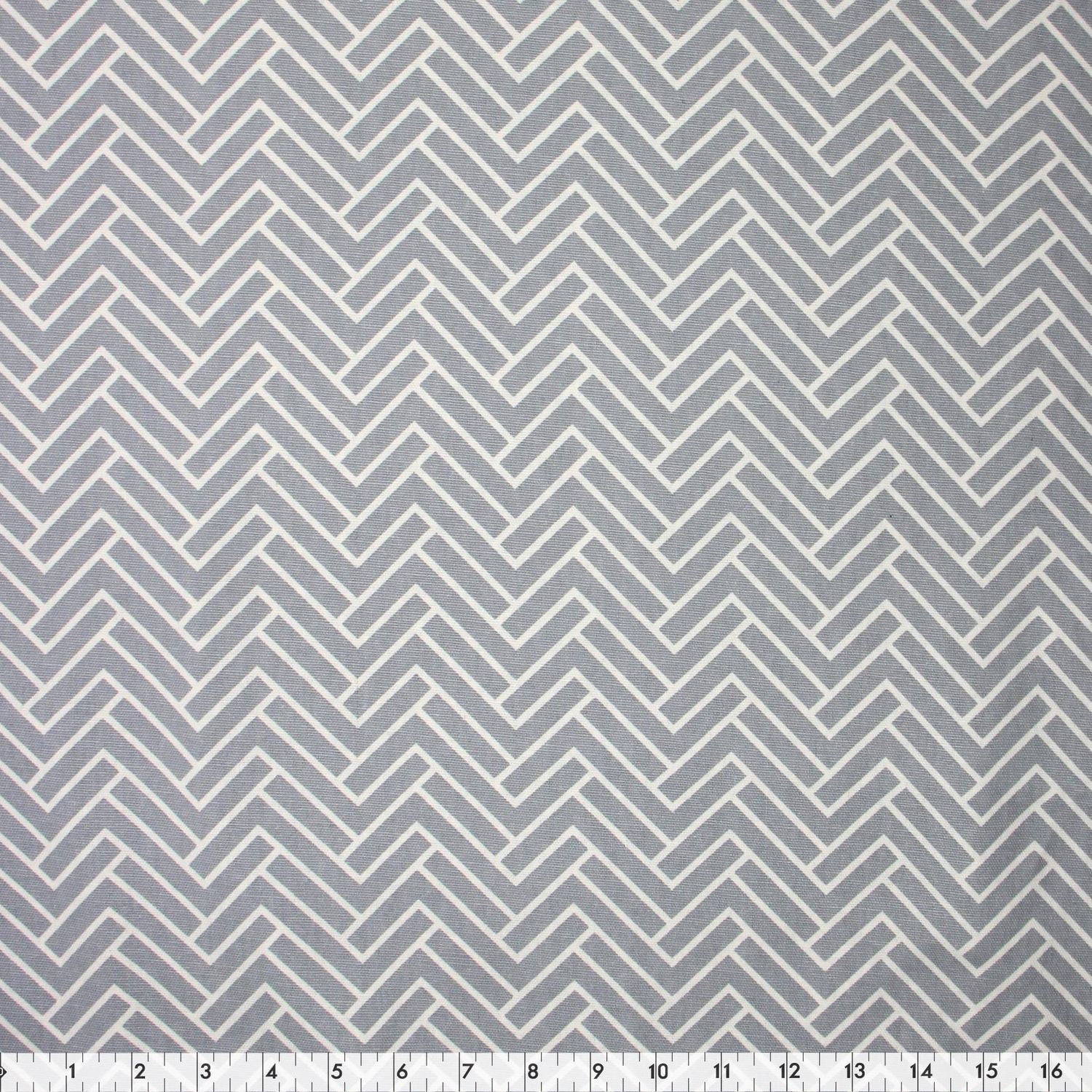 Fabric Creations Grey Chevron Canvas PreCut Fabric Walmart Canada