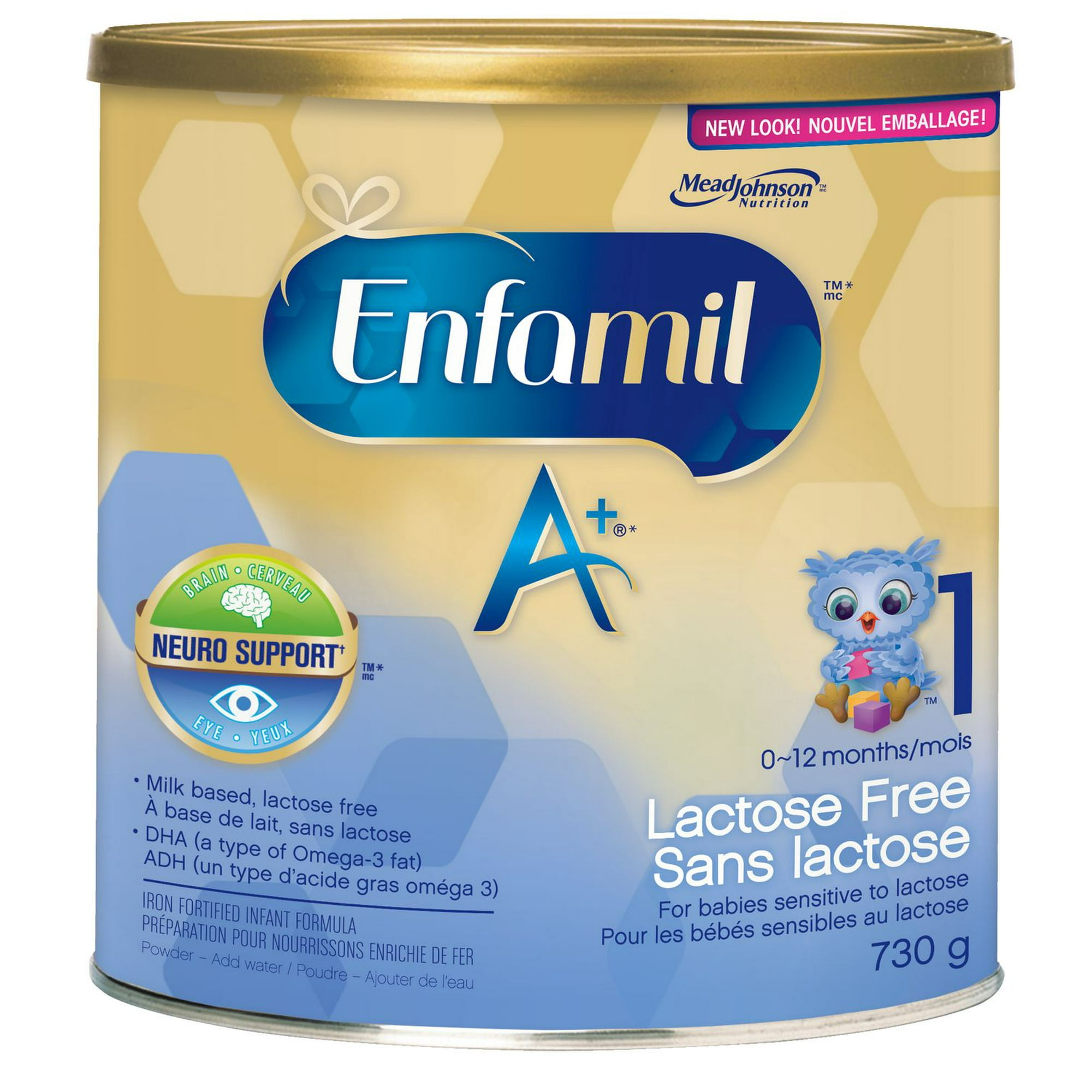 Enfamil A+® Lactose Free Baby Formula, Powder - Main Image
