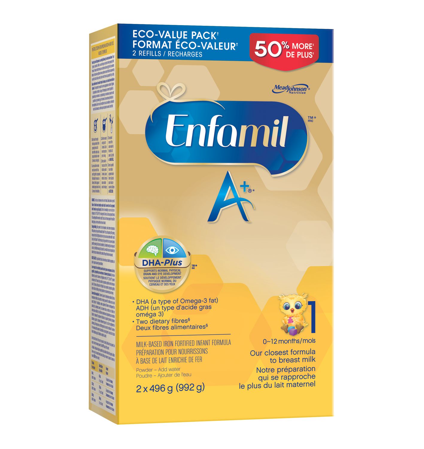 Enfamil A+® Baby Formula, Powder Refill 