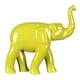 Large éléphant vert HomeTrends – image 1 sur 1