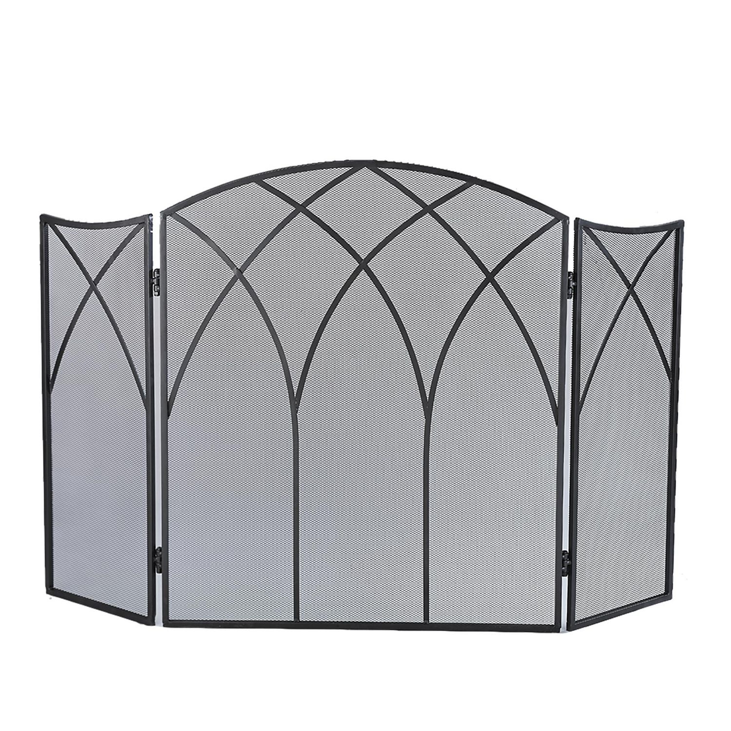 Pleasant Hearth 633 Gothic Fireplace Screen Walmart Canada