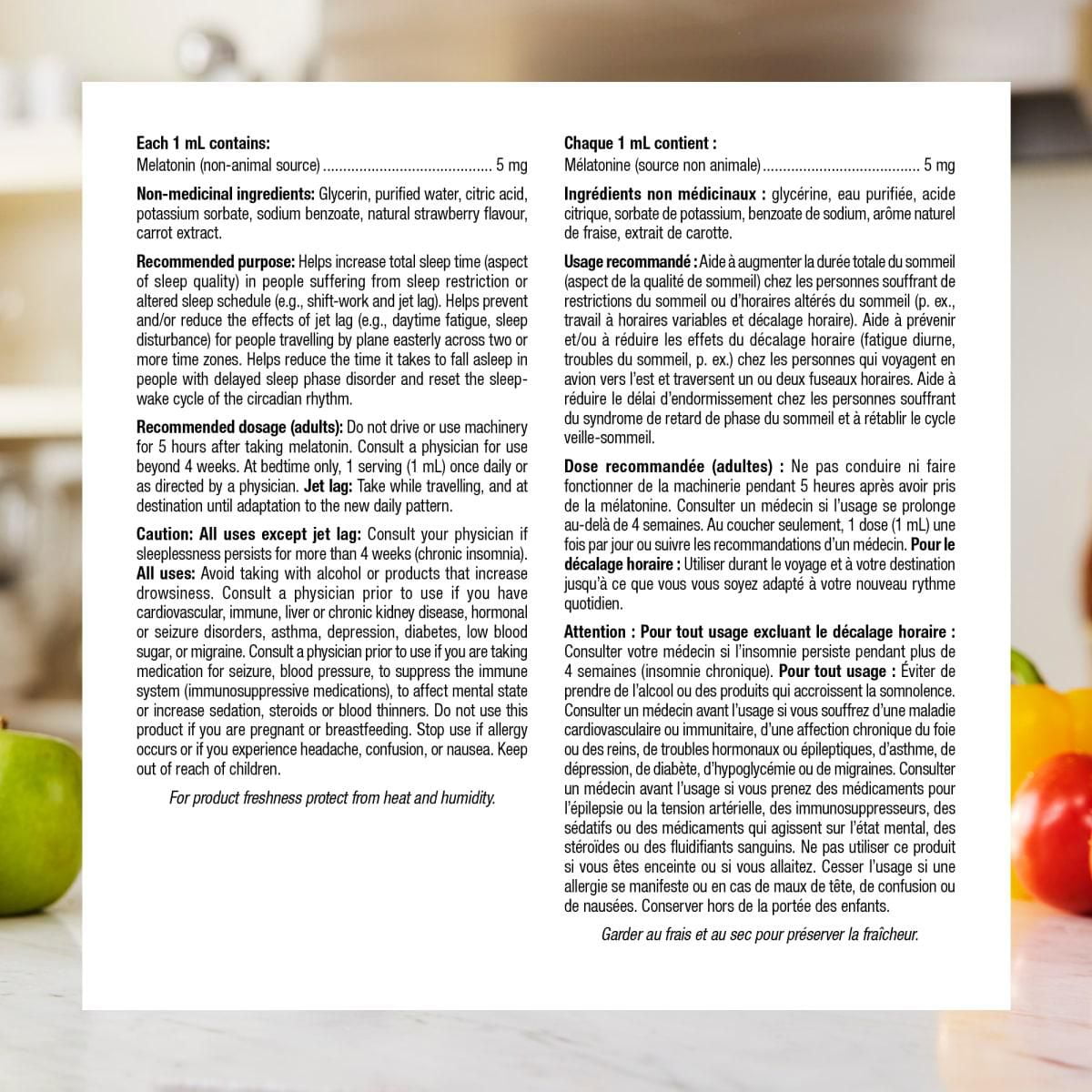 Webber Naturals® Melatonin 5 mg Extra Strength