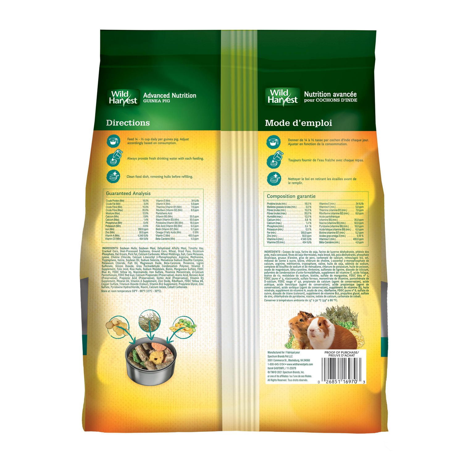 Wild harvest guinea pig advanced 2024 nutrition diet