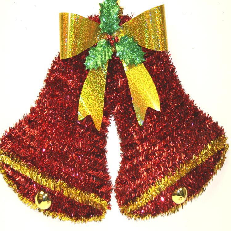 Holiday Time Double Tinsel Bell Wreath Walmart Canada