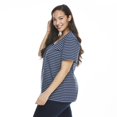 thumbnail image 2 of George Plus Women's Short Sleeve V-Neck Stretch Tee, 2 of 6