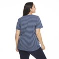 thumbnail image 3 of George Plus Women's Short Sleeve V-Neck Stretch Tee, 3 of 6