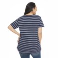 thumbnail image 3 of George Plus Women's Short Sleeve V-Neck Stretch Tee, 3 of 6