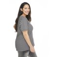 thumbnail image 2 of George Plus Women's Short Sleeve V-Neck Stretch Tee, 2 of 6