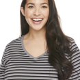 thumbnail image 4 of George Plus Women's Short Sleeve V-Neck Stretch Tee, 4 of 6
