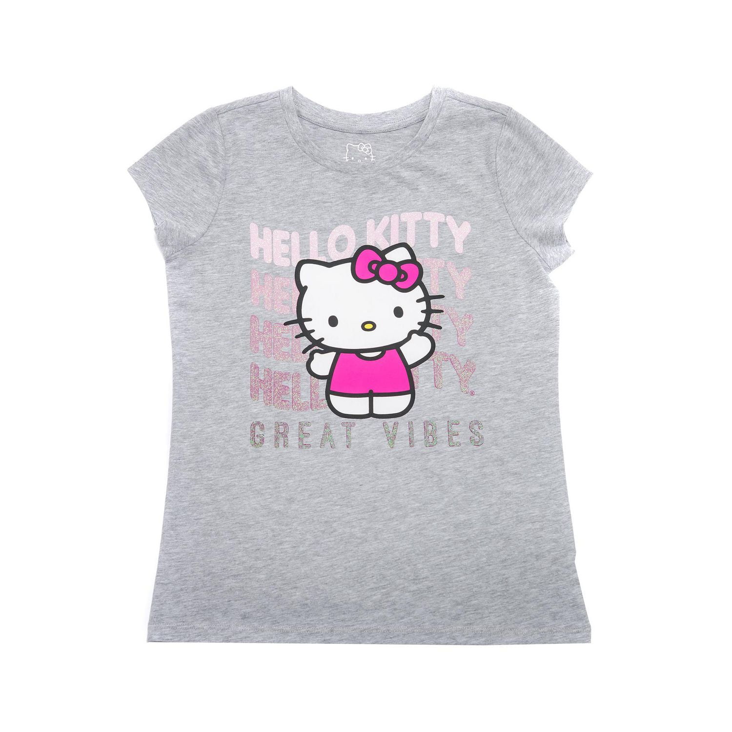 T-shirt à manches courtes Hello Kitty pour filles