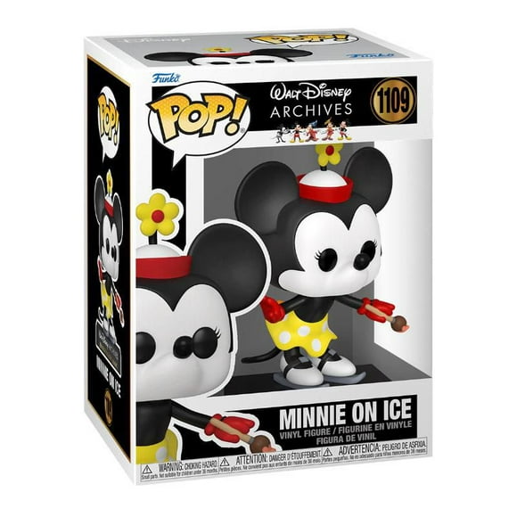 Funko POP Disney: Minnie Mouse- "Minnie on Ice" (1935) Figurine En Vinyle