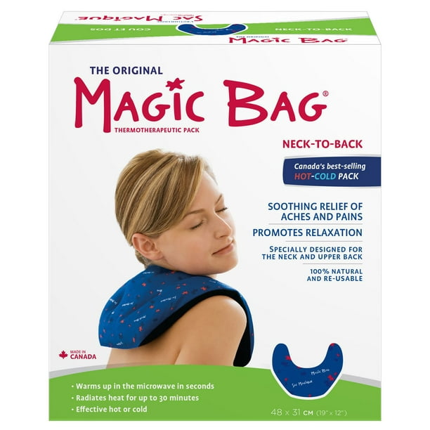 Magic Bag Neck-to-Back Hot and Cold Pack, 19 x 12