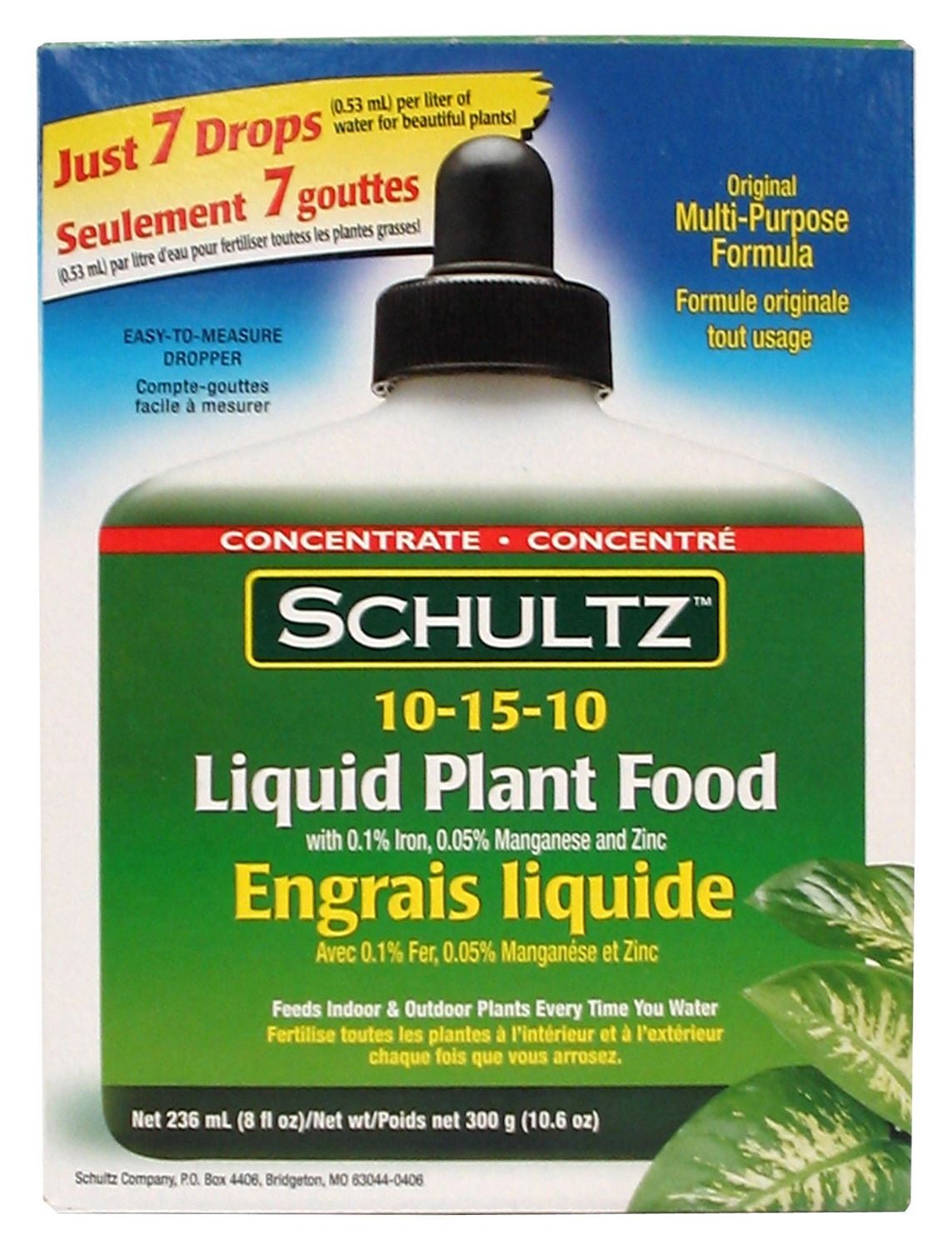 Engrais liquide pour orchidées 15-5-5 de Schultz® 150 g Engrais liquide  pour orchidées 