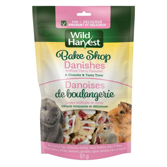 Wild Harvest Bake Shop Danishes Rabbit Guinea Pig Hamster Rat & Mouse Treats
