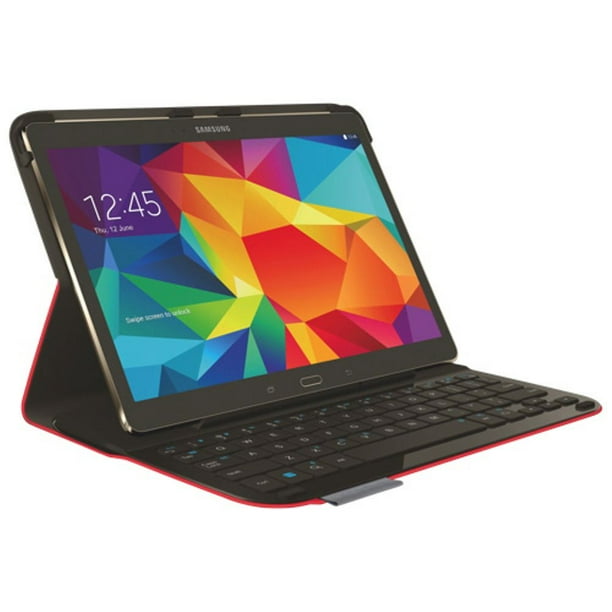 Étui-clavier de Logitech pour Galaxy Tab S - rouge