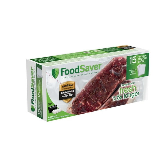 Sacs à thermoscellage d'1 gallon de FoodSaver