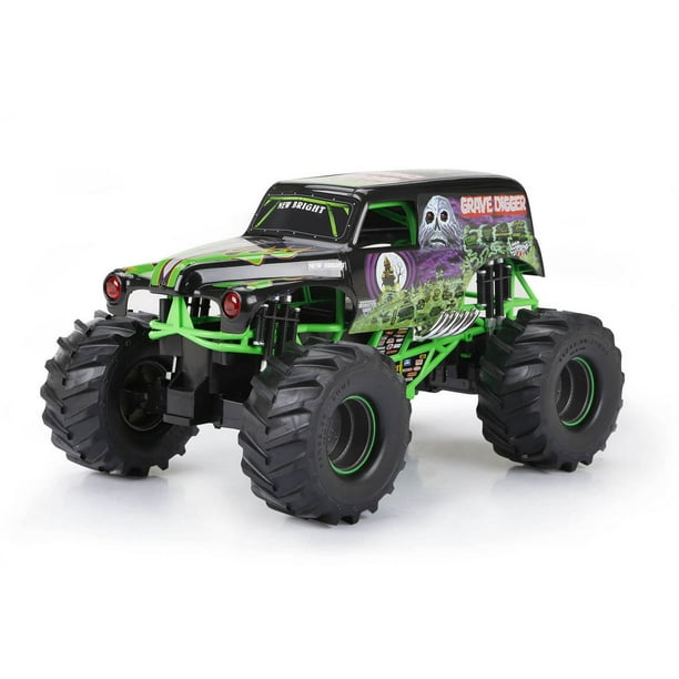 Camion jouet radio commandé Monster Jam de New Bright - Grave Digger