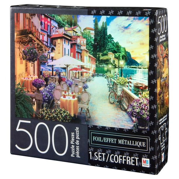 500-piece Jigsaw Puzzle With Foil Accents, For Kids And Adults, Lake 