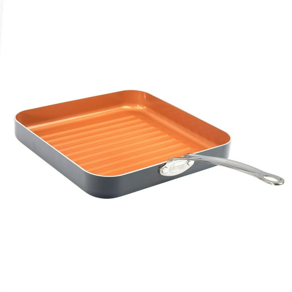 Poêle Carrée à Griller Antiadhésive Gotham Steel 10.5”