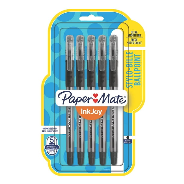 Paper Mate InkJoy, 300ST Fine Point Black Ballpoint Pens - Walmart.ca