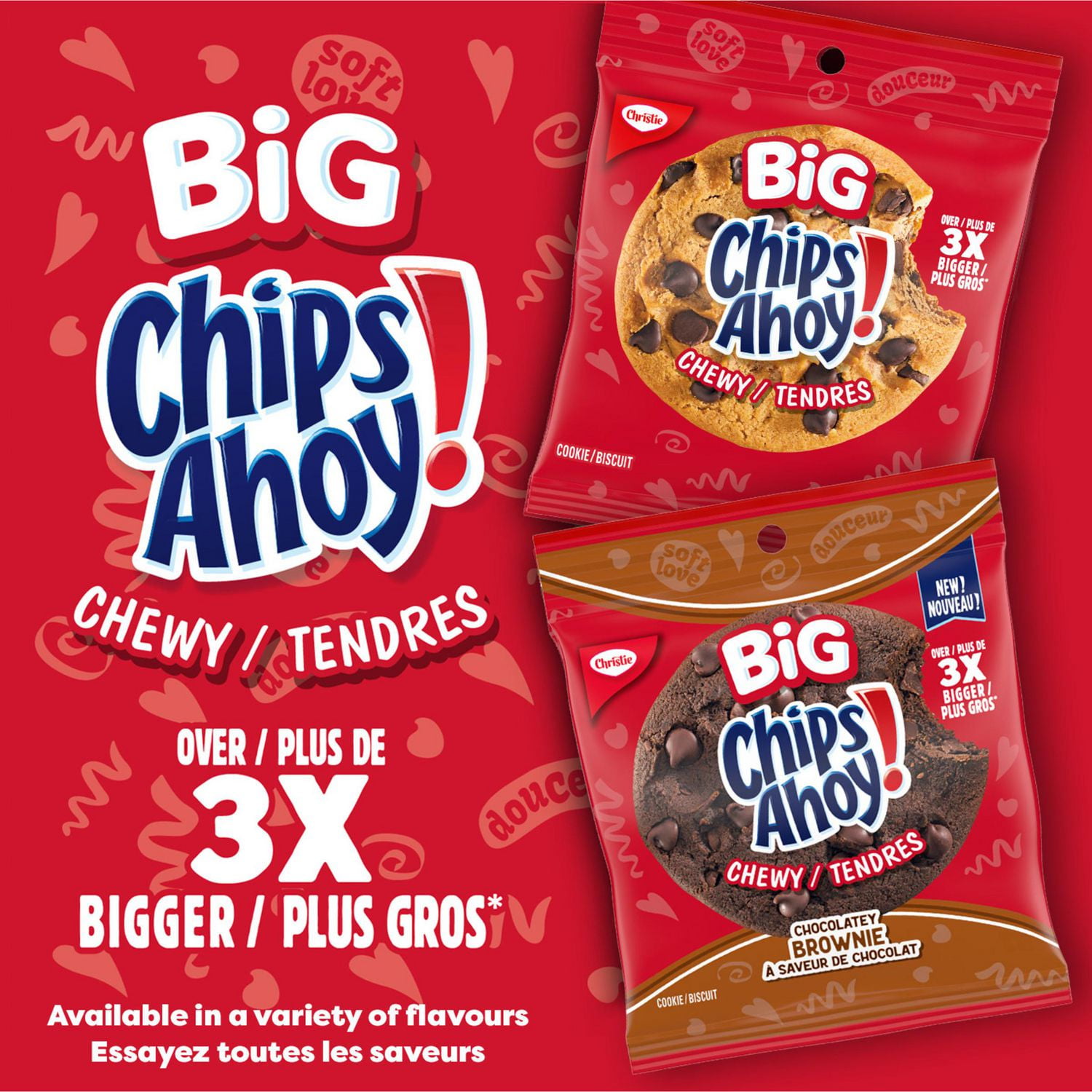 CHIPS AHOY! Biscuits aux pépites de chocolat Big Chewy