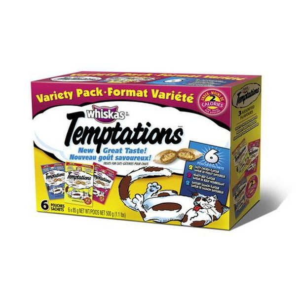 Temptations - Format variété 6 x 85 g
