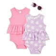 thumbnail image 1 of George Baby Girls' Sunsuit 2-Pack, 1 of 2