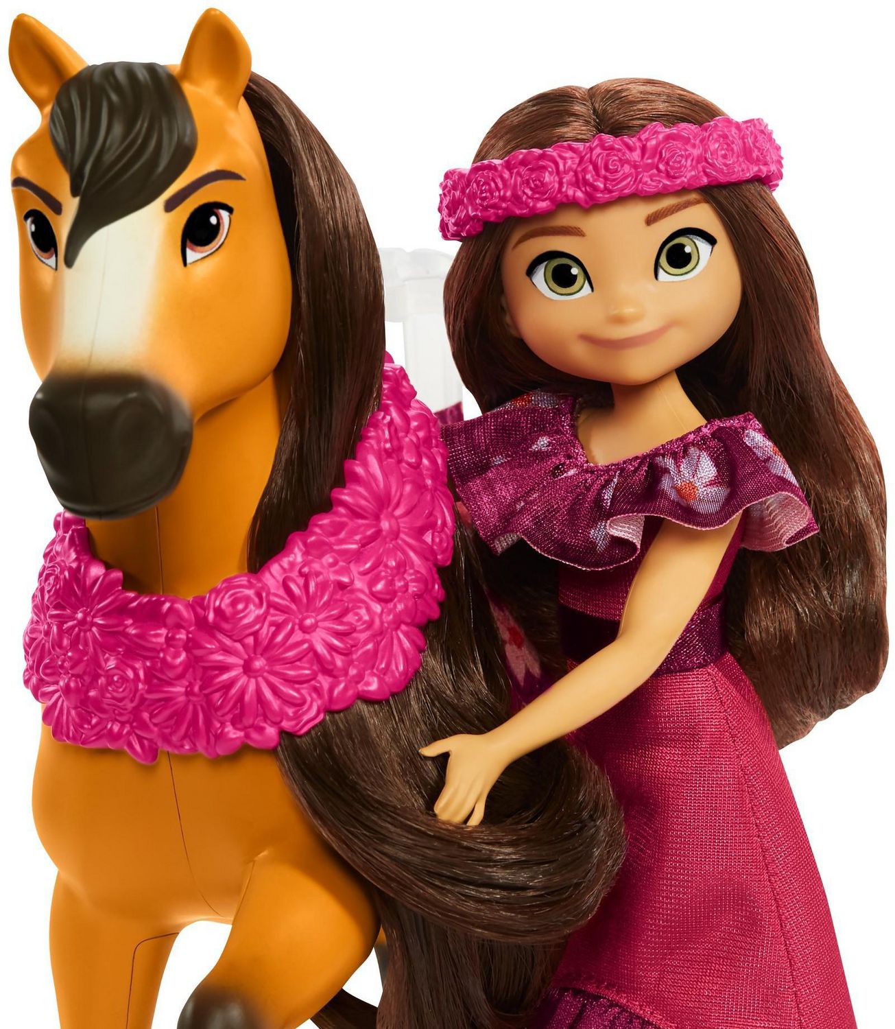 Spirit L'indomptable, coffret poupée Lucky et figurine cheval