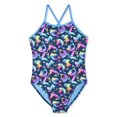 thumbnail image 1 of Maillot de bain imprimé sur l’ensemble George pour filles, 1 of 2