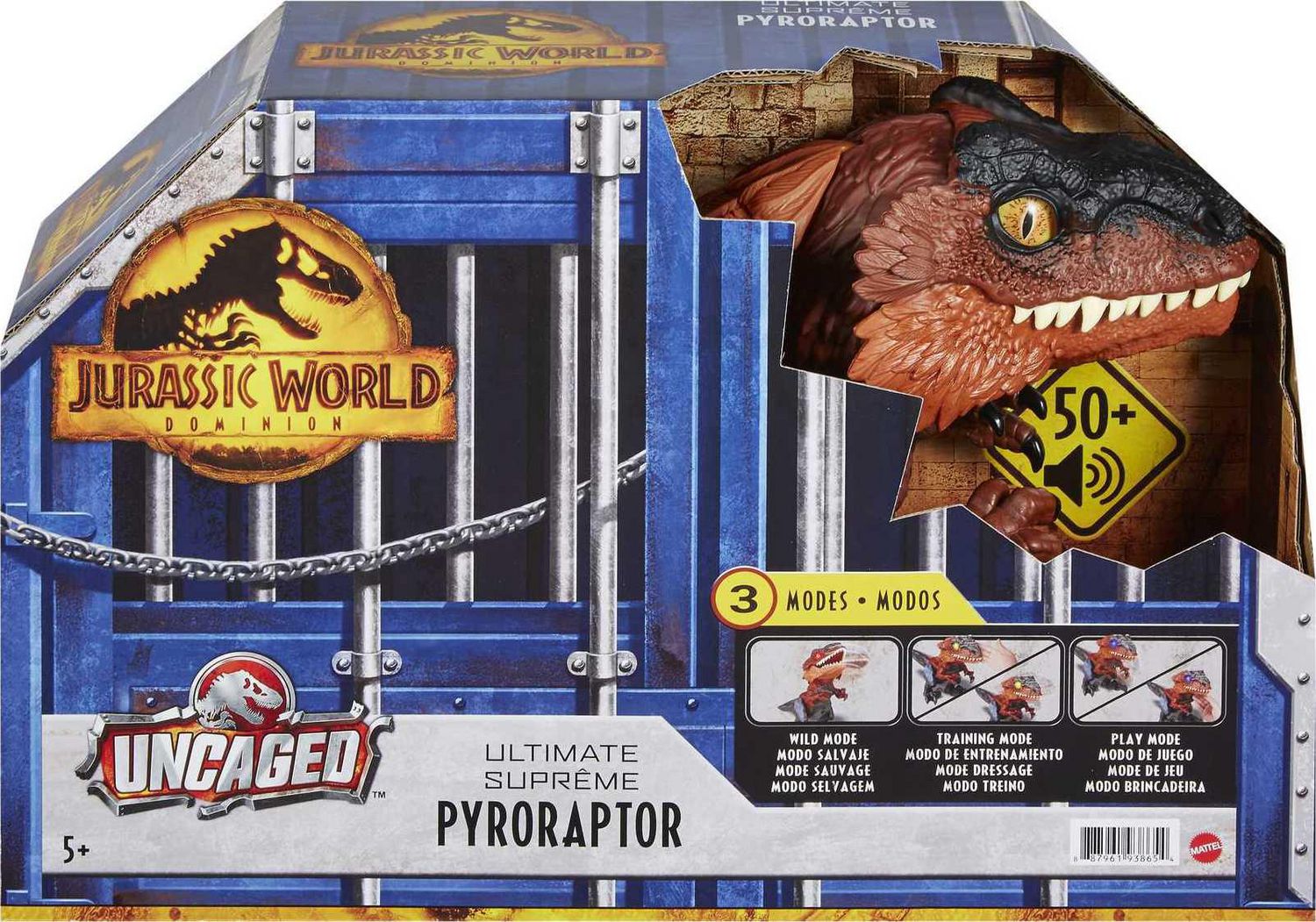 Jurassic World: Dominion Uncaged Ultimate Pyroraptor Interactive