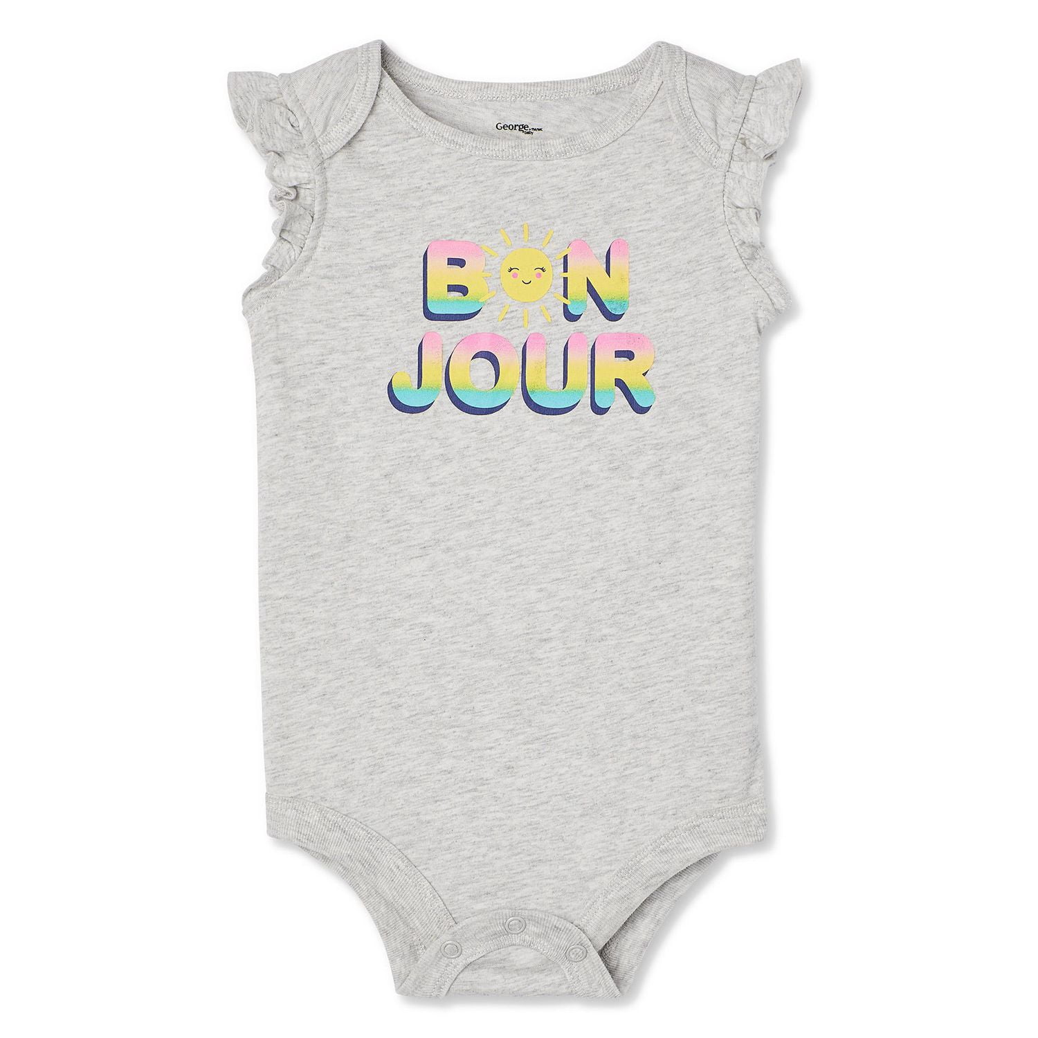 flutter sleeve bodysuit baby