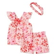 thumbnail image 1 of Ensemble 3 pièces avec short George pour petites filles, 1 of 1