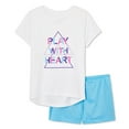 thumbnail image 1 of Ensemble 2 pièces avec short Athletic Works pour filles, 1 of 1