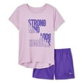 thumbnail image 1 of Ensemble 2 pièces avec short Athletic Works pour filles, 1 of 1