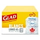 Glad White Garbage Bags - Tall 45 Litres - ForceFlex, Drawstring, with Febreze Fresh Clean Scent, 50 Trash Bags, Guaranteed Strong - image 2 of 6